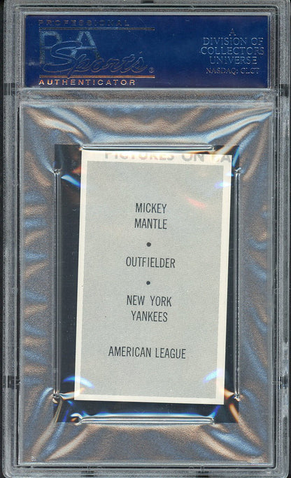 1959 Oklahoma Today Mickey Mantle Yankees PSA 8 NM/MT 561829