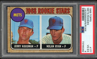 1968 Topps Baseball #177 Nolan Ryan Mets PSA 4 VG-EX 561854