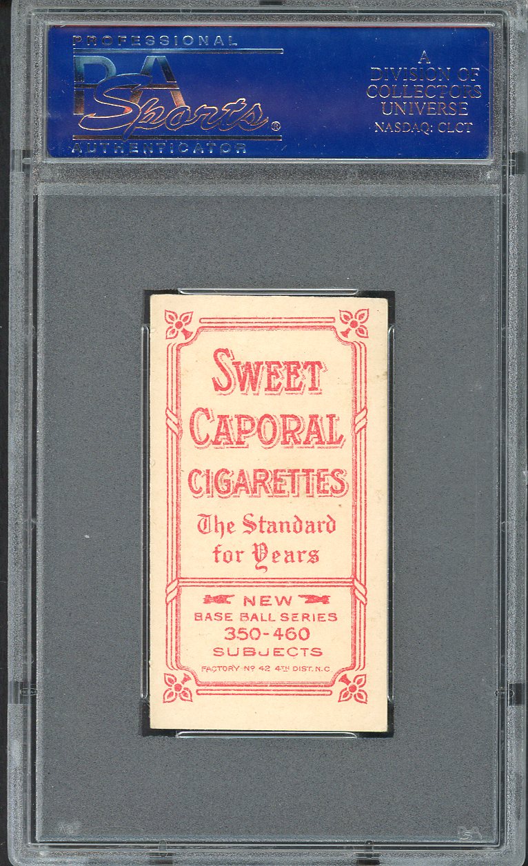 1909-11 T206 T 206 Jeff Sweeney Yankees PSA 5 EX 561901