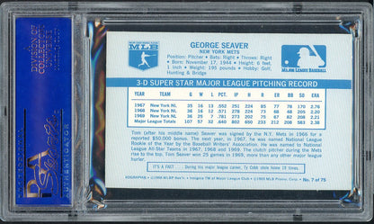 1970 Kelloggs Baseball #007 Tom Seaver Mets PSA 9 MINT 562068