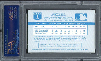 1970 Kelloggs Baseball #045 Larry Hisle Phillies PSA 9 MINT 562106