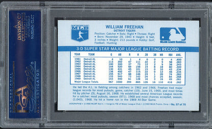 1970 Kelloggs Baseball #057 Bill Freehan Tigers PSA 9 MINT 562118