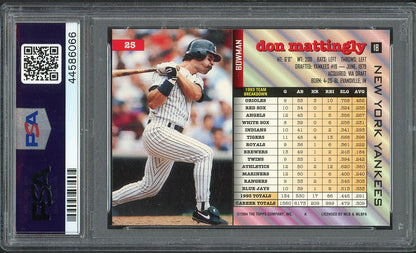 1994 Bowman #025 Don Mattingly Yankees PSA 9 MINT 562150