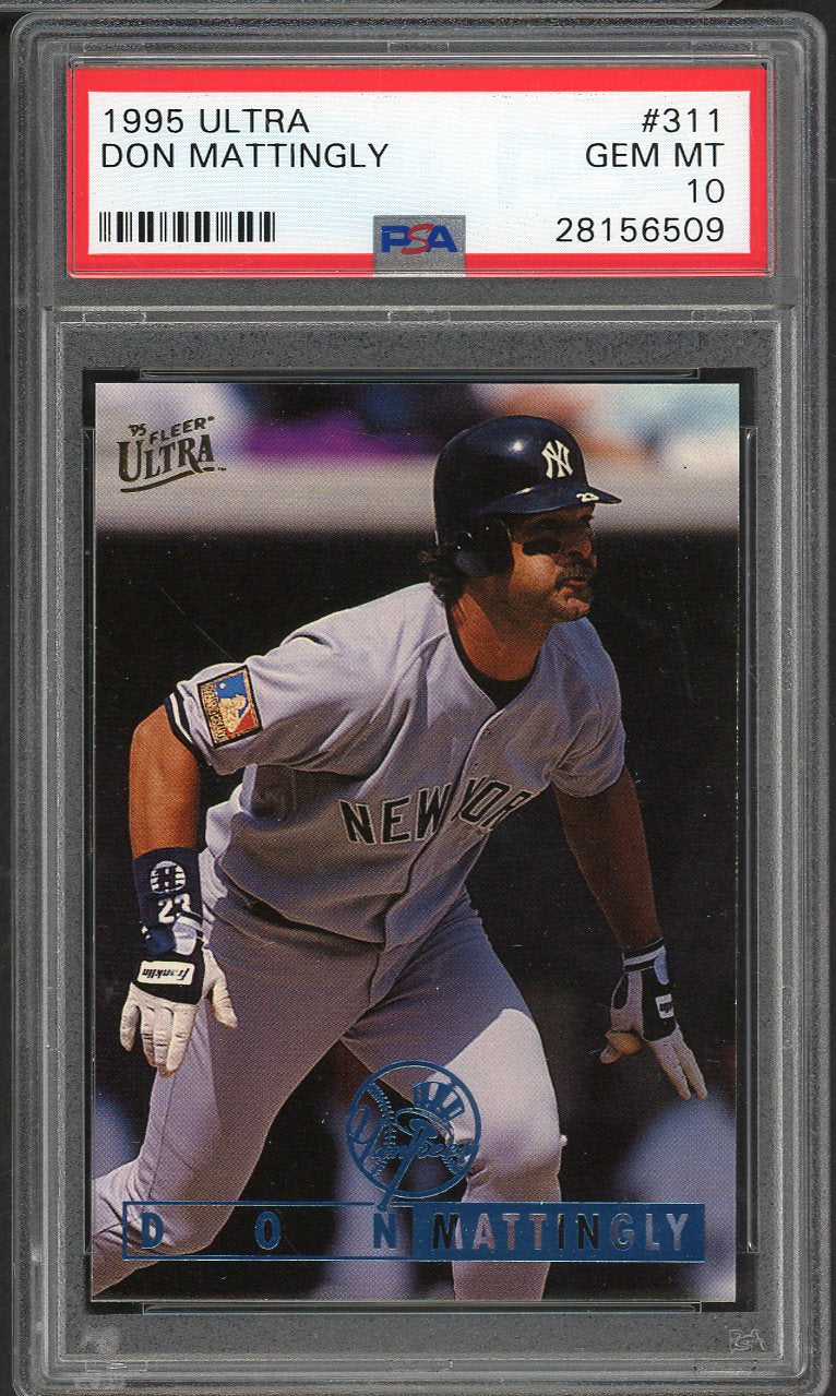 1995 Fleer Ultra #311 Don Mattingly Yankees PSA 10 GEM MINT 562173