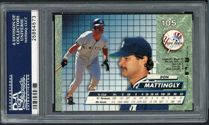 1992 Fleer Ultra #105 Don Mattingly Yankees PSA 10 GEM MINT 562181