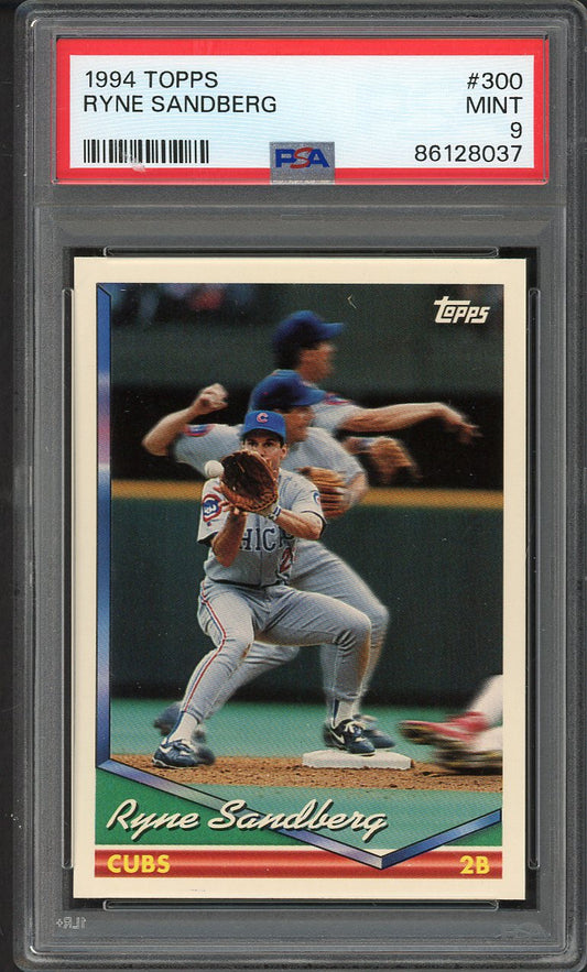 1994 Topps #300 Ryne Sandberg Cubs PSA 9 MINT 562247