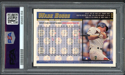 1998 Topps #215 Wade Boggs Yankees PSA 10 GEM MINT 562416