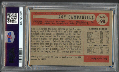 1954 Bowman Baseball #090 Roy Campanella Dodgers PSA 6 EX-MT 562495