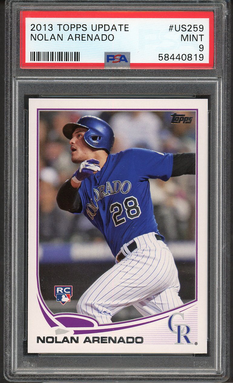 2013 Topps Update #US259 Nolan Arenado Rockies PSA 9 MINT 562638