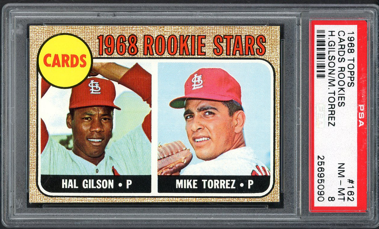 1968 Topps Baseball #162 Mike Torrez Cardinals PSA 8 NM/MT 562671
