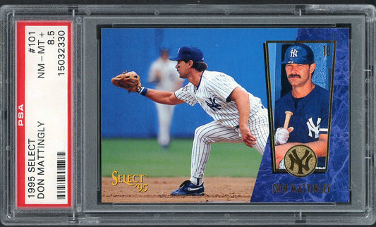 1995 Select #101 Don Mattingly Yankees PSA 8.5 NM/MT+ 562672