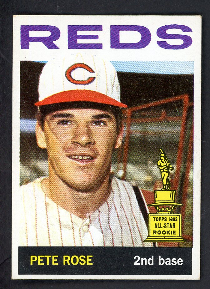 1964 Topps Baseball #125 Pete Rose Reds EX-MT/NR-MT 562688