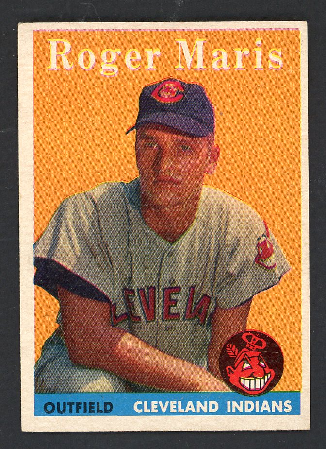 1958 Topps Baseball #047 Roger Maris Indians VG-EX 562701