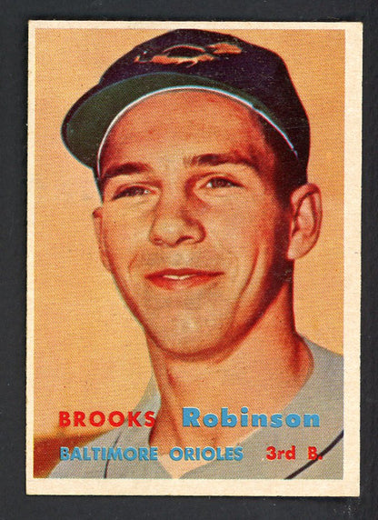 1957 Topps Baseball #328 Brooks Robinson Orioles EX-MT/NR-MT 562705