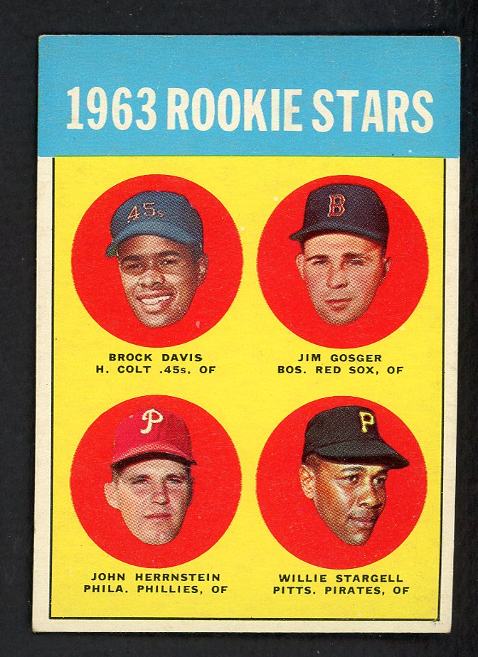 1963 Topps Baseball #553 Willie Stargell Pirates VG-EX 562708