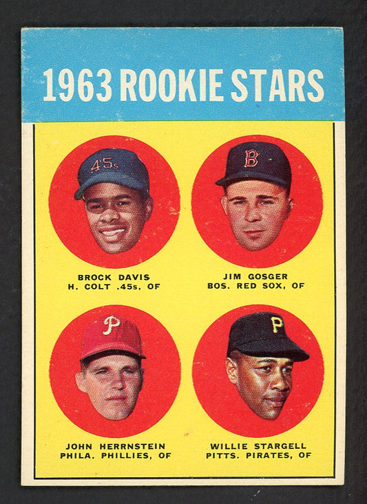 1963 Topps Baseball #553 Willie Stargell Pirates EX+/EX-MT 562711