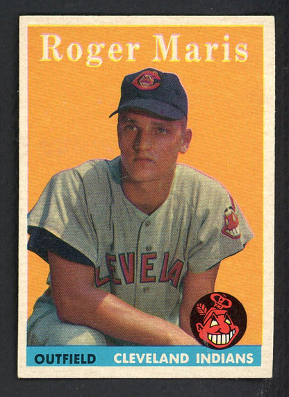 1958 Topps Baseball #047 Roger Maris Indians EX-MT/NR-MT 562714