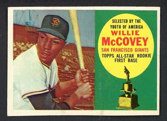 1960 Topps Baseball #316 Willie McCovey Giants EX+/EX-MT 562721