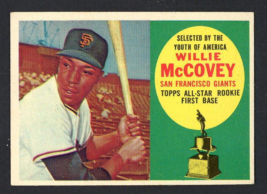 1960 Topps Baseball #316 Willie McCovey Giants EX+/EX-MT 562722