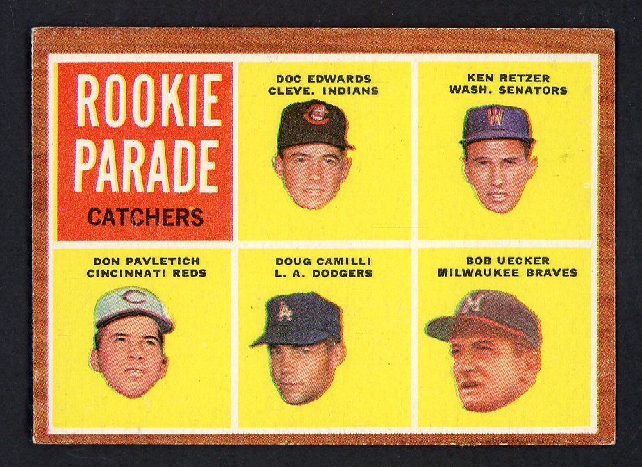 1962 Topps Baseball #594 Bob Uecker Braves EX-MT 562725
