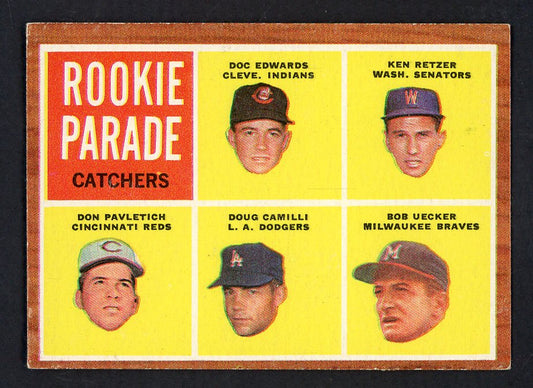 1962 Topps Baseball #594 Bob Uecker Braves EX-MT 562725