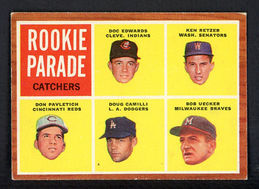 1962 Topps Baseball #594 Bob Uecker Braves EX+/EX-MT 562726