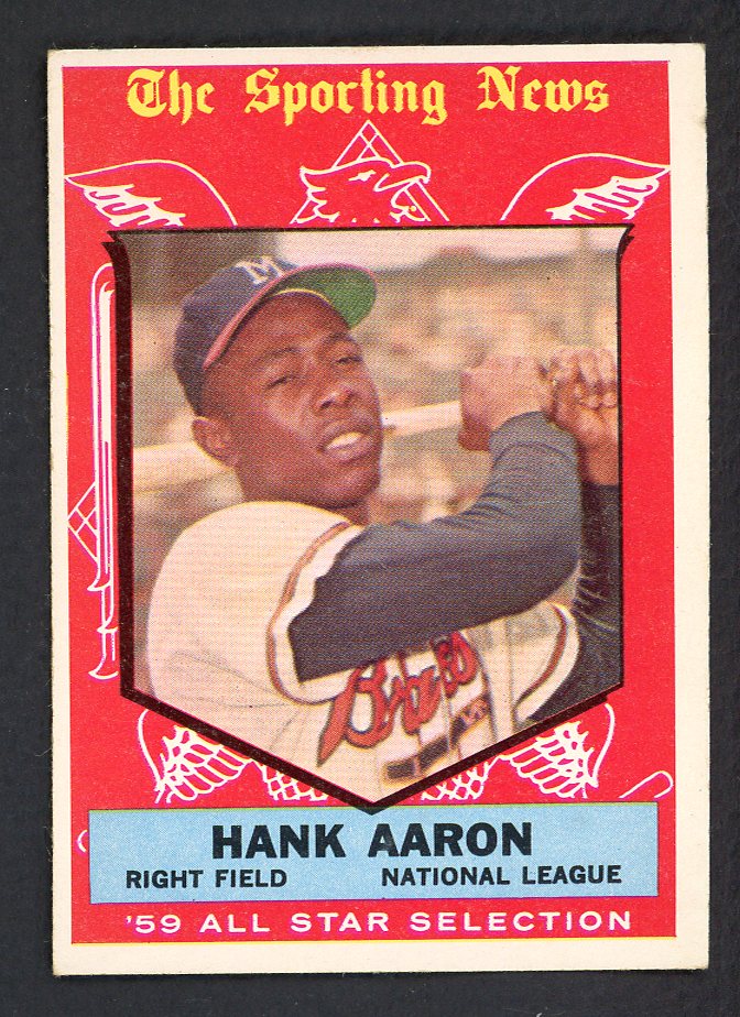 1959 Topps Baseball #561 Hank Aaron A.S. Braves EX-MT 562729