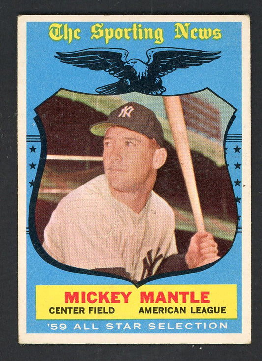 1969 Topps Baseball #564 Mickey Mantle A.S. Yankees VG-EX 562731