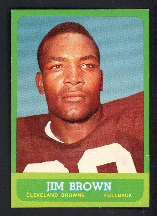 1963 Topps Football #014 Jim Brown Browns EX+/EX-MT 562732