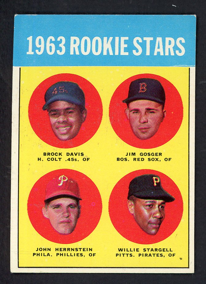 1963 Topps Baseball #553 Willie Stargell Pirates EX+/EX-MT 562736