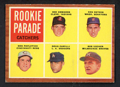 1962 Topps Baseball #594 Bob Uecker Braves EX+/EX-MT 562748