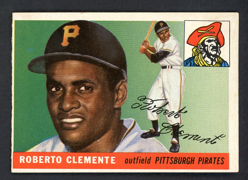1955 Topps Baseball #164 Roberto Clemente Pirates EX-MT 562761