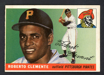 1955 Topps Baseball #164 Roberto Clemente Pirates EX-MT 562761