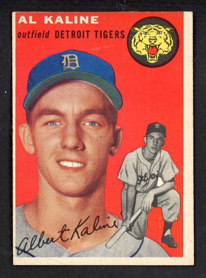 1954 Topps Baseball #201 Al Kaline Tigers EX-MT 562767