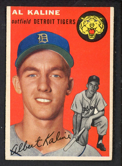 1954 Topps Baseball #201 Al Kaline Tigers EX+/EX-MT 562770