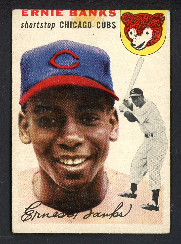 1954 Topps Baseball #094 Ernie Banks Cubs Good 562772