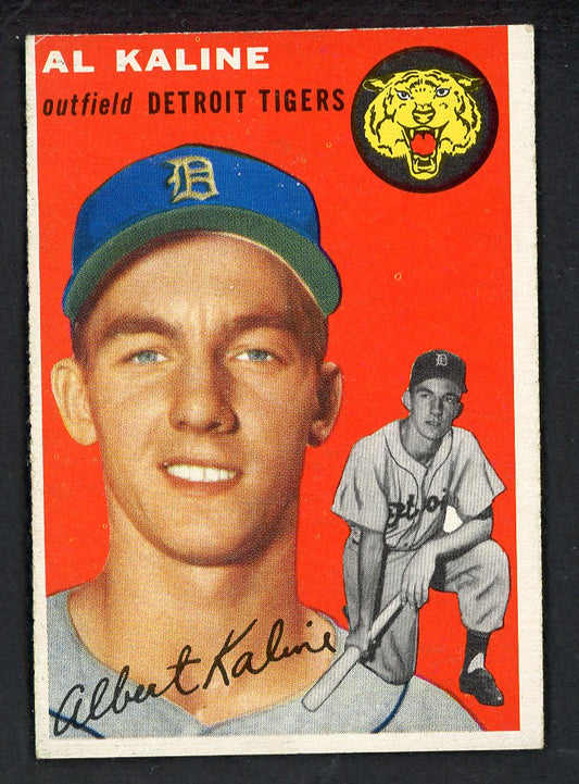 1954 Topps Baseball #201 Al Kaline Tigers EX-MT 562774