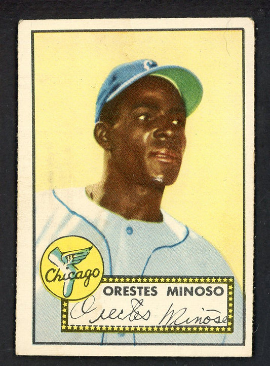 1952 Topps Baseball #195 Minnie Minoso White Sox GD-VG 562780