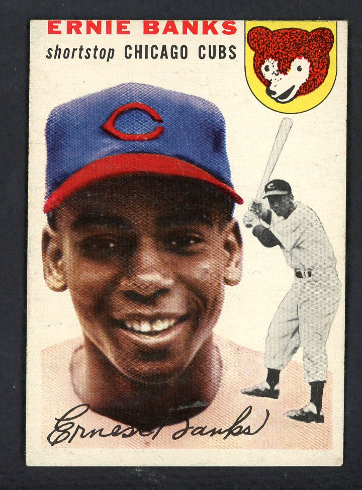 1954 Topps Baseball #094 Ernie Banks Cubs VG-EX 562783
