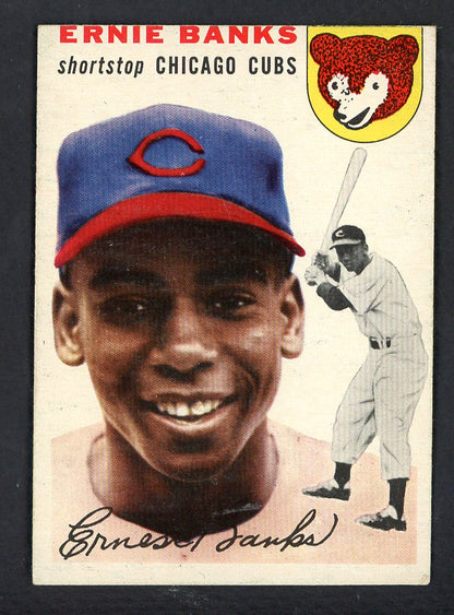 1954 Topps Baseball #094 Ernie Banks Cubs VG-EX 562783