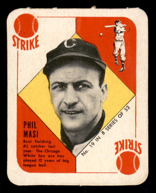 1951 Topps Blue Backs #019 Phil Masi White Sox NR-MT 562820