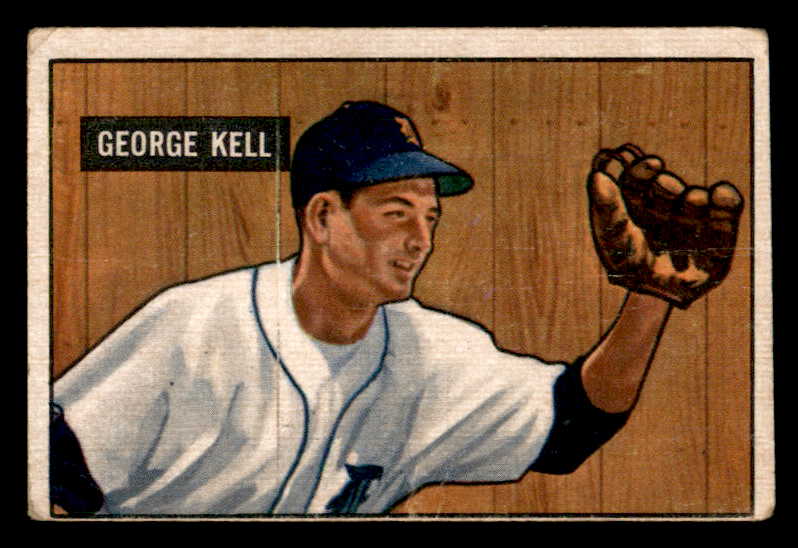 1951 Bowman Baseball #046 George Kell Tigers VG 562852