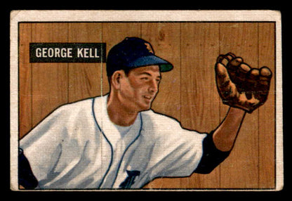 1951 Bowman Baseball #046 George Kell Tigers VG 562852