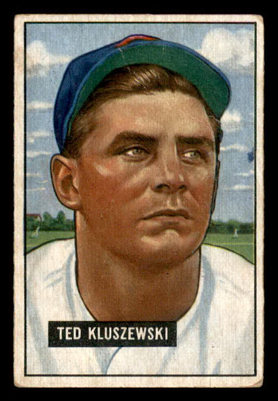 1951 Bowman Baseball #143 Ted Kluszewski Reds VG 562854