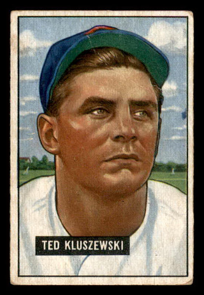 1951 Bowman Baseball #143 Ted Kluszewski Reds VG 562854
