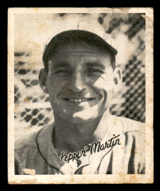 1936 Goudey Pepper Martin Cardinals FR-GD/GD 562859