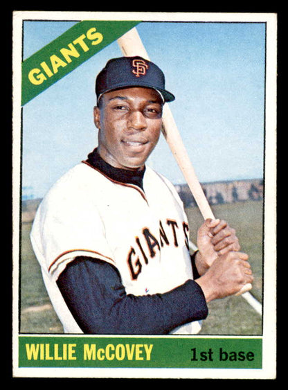 1966 Topps Baseball #550 Willie McCovey Giants EX-MT 562863