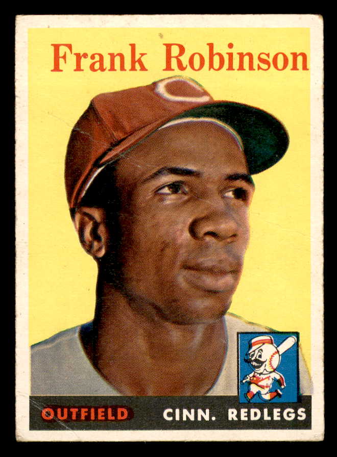 1958 Topps Baseball #285 Frank Robinson Reds VG 562865