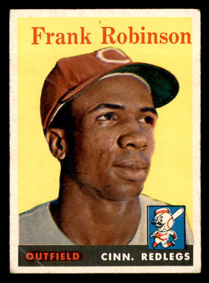 1958 Topps Baseball #285 Frank Robinson Reds VG 562865