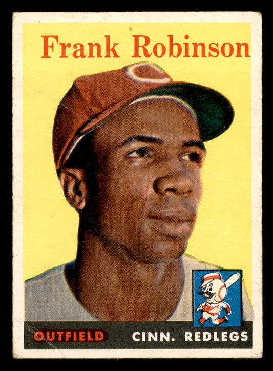 1958 Topps Baseball #285 Frank Robinson Reds VG 562865